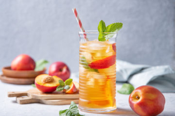 Thé à la pêche glacé maison